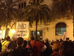 A València davant del Banc d'Espanya