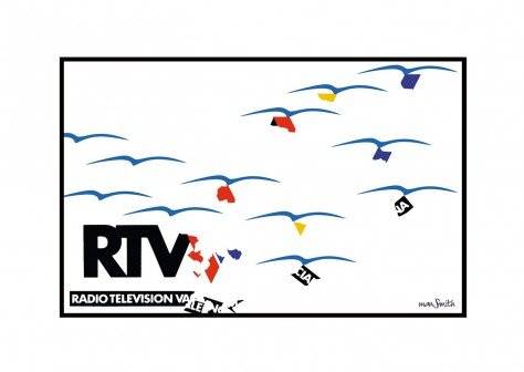 El creador del logo de RTVV Manolo Pérez ha dissenyat aquesta nova imatge, que corre per la xarxa