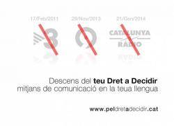 La Plataforma denuncia el progressiu tancament de mitjans en català al País Valencià