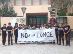 Escola Valenciana impulsa  la campanya "Per l?escola que volem #NoAlaLOMCE"