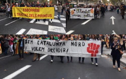 Clam per la Llibertat dels Presos Polítics Catalans en la commemoració del Tractat dels Pirineus