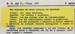 1978 Es modifica la ?Ley de Peligrosidad Social?