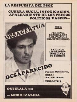 1988- Un grup parapolicial segresta i tortura durant 3 dies un regidor independentista al País Basc