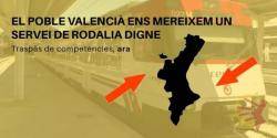 Decidim País Valencià! felicita la decisió del Consell de reclamar el traspàs de la gestió de rodalies