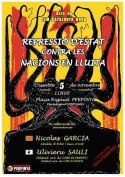 La repressió de l'Estat contra les nacions en lluita!