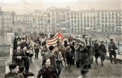 09/01/1937- Enterrament a Lleida de Josep Clota membre del Comitè Central d'Estat Català