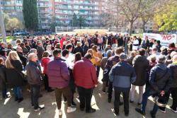 Protesta a Gavà contra el projecte de reforma de l?Avinguda Eramprunyà