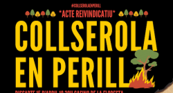 Acte reivindicatiu ?Collserola en perill?