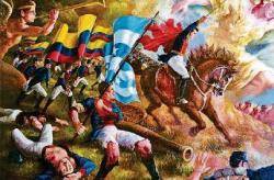 1822 Batalla del Pichincha, que determina la independència de l'Equador