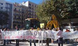 Manifestació a Gavà contra el pla de Ponent
