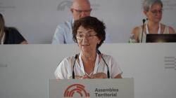 Maria Antònia Font ha presentat en nom del Govern el projecte ?Impuls del català als municipis per mitjà dels Consells Lo