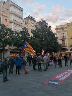 Manifestació antimonàrquica de Figueres a la Plaça de l'Ajuntament (24/09/2024)