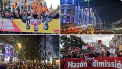 Manifestacions històriques del poble valencià contra la gestió de la gota freda