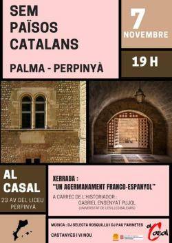 El Casal de Perpinyà aplegarà un acte per reivindicar els lligams històrics entre Palma i la capital nord-catalana