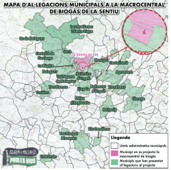 21 Ajuntaments al·leguen al PEUA de la Sentiu Bioenergy