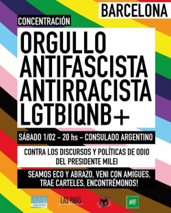 Orgull Antifeixista i Antiracista a Barcelona