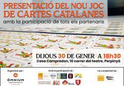 Presentació del nou joc de cartes catalanes a Perpinyà