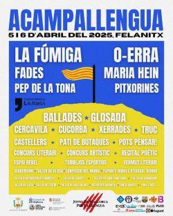 Joves de Mallorca per la Llengua anuncia el cartell  complet de l?Acampallengua 2025