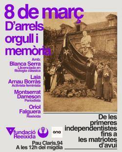 Acte de memòria històrica de les dones independentistes a Barcelona