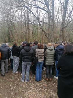 Aquest dissabte a la tarda, el Parc de la Parada de les Planes d'Hostoles (Garrotxa) ha estat lescenari dun sentit acte de comiat en homenatge  a Carme Turró i Juncà