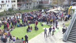 Mobilització a Camprodon contra el telefèric de Vallter amb suport de Kylian Jornet Mobilització a Camprodon contra el telefèric de Vallter amb suport de Kylian Jornet